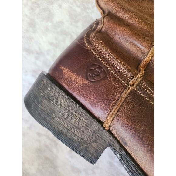 Ariat Men’s Heritage Rambler Wicker Leather Square Toe Cowboy Boot 11D 10015307 - Picture 8 of 8